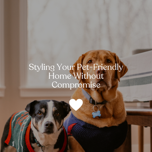 Styling Your Pet-Friendly Home Without Compromise