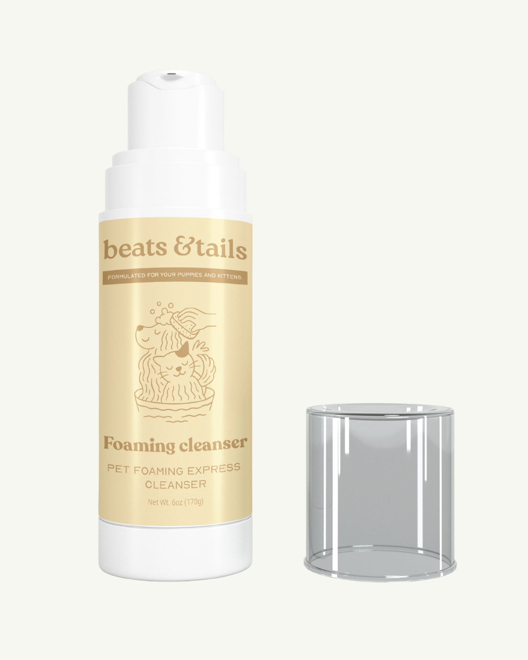 Foaming cleanser